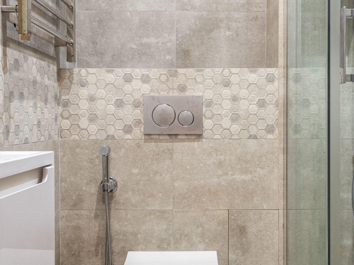 VitrA sanitary ware in a finished bathroom